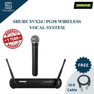 SHURE SVX24 / PG58 Wireless Vocal System