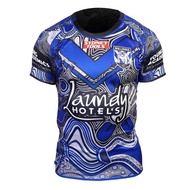 Most Popular 2023 Bulldogs Indigenous Rugby Jersey Size S-M-L-XL-XXL-3XL-4XL-5XL