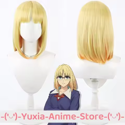 Fate strange Fake Ayaka Sajyou Cosplay Wig and Cap Anime Roleplay Wigs Party Costume Prop Synthetic 