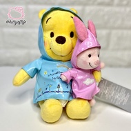 Boneka Winnie The Pooh and Piglet Rainy Days Disney Original