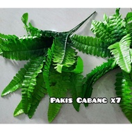 Fern Branch x7 Artificial Fern Leaf Ornamental Leaf Fern Branch 7