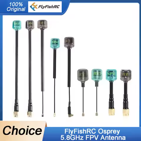 FlyFishRC Osprey 5.8GHz FPV Antenna – SMA/RPSMA/UFL/MMCX (LHCP/RHCP) | Freestyle & Racing Drones