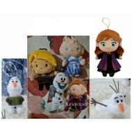 🆕️ Olaf plushie bag charm Frozen Anna plushie bag charm Elsa Kristoff keychain