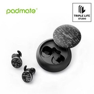 【九成新】padmate派美特pamu真無線藍牙耳機 防水運動耳機 5.0入耳式防水IPX5觸控耳機
