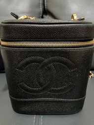 Chanel Vintage Bucket Bag/ Vanity case中古化妝包