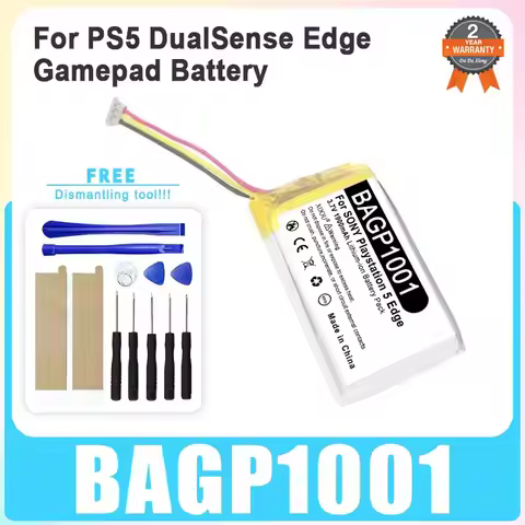 Brand-New Replacement Controller Battery for Sony PS5 DualSense Edge 1900mAh Bateria