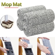 【Free Shipping】Round Rectangular Mop Replacement Cloth Twist Cleaning Floor Mat Universal Home Bathroom Kitchen Cleaning Supplies Microfiber Mop Mat