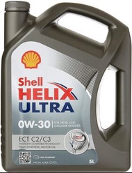 SHELL HELIX ULTRA 超凡喜力 ECT C2/C3 0W-30 機油 五升裝 水貨