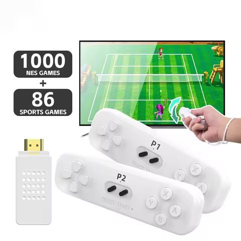 Retro Game With 2.4G Wireless Controller 4k Classic Motion Sensing Game Console Video Game Built in