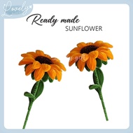 1 PCS - 41CM BIG SUNFLOWER/GRADUATION FLOWER BOUQUET/TWIST TIE FLOWER/HANDICRAFT FLOWER/扭扭棒向日葵/手工向日葵