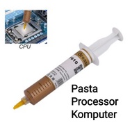 Computer paste HY610 CPU heatsink compounds Gold thermal processor pasta cpu