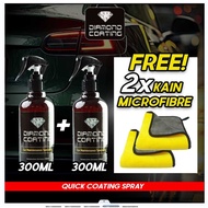 Diamond Coating【Free Kain】Ceramic Car Coating Spray Automotive Shining Coating
