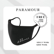 FREE ADD NAME *Ready Stock* FaceMask Can Add Names FREE 【Corporate Gift are welcome to enquire.】