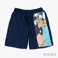 DOSH-UT BOYS SHORTS LOONEY TUNES กางเกงขาสั้นเด็กชาย 2 สี กรม-ขาว LLTBR5001-NV-OW (4-12)