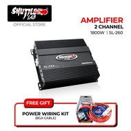 SHUTTLE LAB Amplifier SL-260 2 Channel Power Amplifier MOSFET 1800W Car Amplifier 2CH