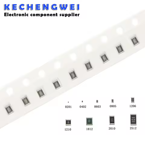 100Pcs 0805 5% SMD 1/8W 0R ~ 10M chip resistor 0 10R 100R 220R 330R 470R 1K 4.7K 10K 47K 100K 0 10 1