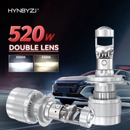 HYNBYZJ 4300K H7 Mini LED Projector Lens Canbus H11 H4 Auto Headlight Turbo Lamp Automotive Projecto