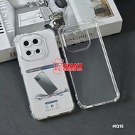 IQOO 15 IQOO Z10R CASE PREMIUM SILICONE CRACKBENING TRANSPARENT CASE SOFT PROTECT CAMERA IQOO 15 IQO