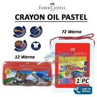 Faber Castell Crayon OIL 12 Warna / CRAYON Hexagonal 72 WARNA Krayon 72 Warna Crayon Faber Castell 7