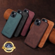 Hard Soft Case Leather Kulit Retro Caseon Casing OPPO RENO 5 4G 5G