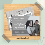 Custom Guest Book Custom Photo / Wedding Guest Book Photo / Custom Photo