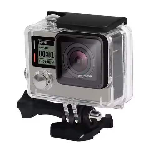 For Gopro Waterproof Housing Case For Gopro hero 4 Hero3+Hero 3 Underwater Protective Box Accessorie