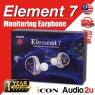 ICON PROFESSIONAL LIVE EARPHONE ELEMENT 7