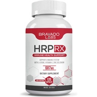 Bravado Labs Premium HRP Supplement 120 Capsules - Outbreak Support with Super Lysine - Immune Suppo