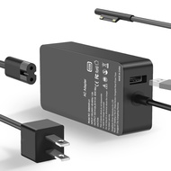 Surface Pro Charger, 65W Surface Charger for Microsoft Surface Pro 9, 8, 7+, 7, 6, 5, 4, 3, X, Windo
