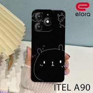 HP Itel A90 2025 Elloraa.id - Itel A90 2025 Casing - Cute Motif - Cellphone Protector - Itel Softcas
