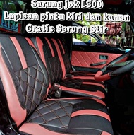 Lapis pintu mobil L300 dan Lapis jok nya fullset gratis sarung stir / sarung jok L300 pickup / varia