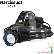 NARCISSUS Powerful Flashlight, White Light 30W LED Headlamp, Waterproof Powerful Flashlight Recharge
