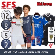 [SFS] Top Quilty 25-26 RMFC Kid Jersey Football Soccer Jersey Home Pre Match (Top+shorts)