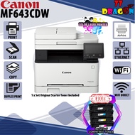 Canon ImageCLASS MF643Cdw (Print,Scan,Copy) Wireless Color Laser Printer FOC 1 SET OF COMPATIBLE TON