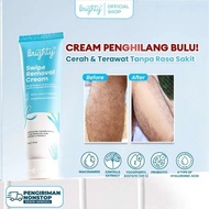 BRIGHTY Swipe Removal Cream 40g - Removes Moisturizing Hair with Vitamin E and Cucumber Extract
