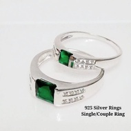 Silver 925 Br2525 Couple Ring Single Ring Cincin Lelaki Cincin Perempuan 情侣戒指 Cincin perkhawinan