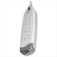 (2YEARS WARRANTY) BELKIN F9H410sa2M Home Series 4-Socket Surge Protector
