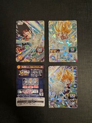 龍珠英雄卡 dragon ball Vjump 限定卡 1套3張 SMPVJ-01 02 03 未開封卡