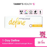 1 Day Acuvue Define Radiant Bright tammys optic
