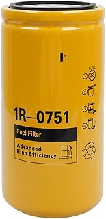 1R-0751 Fuel Filter Compatible With Caterpillar 3116, 3126, 3306 C7 Engine Replaces BF7634