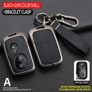 Alloy Leather Remote Car Key Case Cover Fit for Lexus GS460 GS450h GS430 RX450h CT200h HS250h LS460 