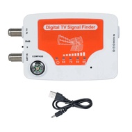 TF-02 Digital TV Signal Finder Digital Aerial Terrestrial TV Antenna Signal Strength Meter Detector 