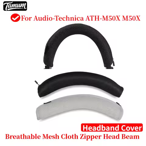 Comfortable Headband Cushion Replacement For Audio-Technica ATH-M50X M50X Headphones Head Beam Sleev