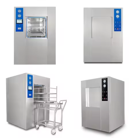 26 VST-0.25 Double Door Pulse Vacuum Autoclave German SPECK Vacuum Pum Class B for Hospital