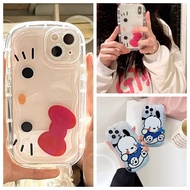 For OPPO Reno 4 Pro Reno 5 Pro Reno 5F Reno 6 Reno 7 Reno 8 Pro Reno 8T Phone Case Funny Cute Cartoon Kitty Pochacco Soap Airbag Soft TPU Back Cover