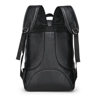 Laptop Backpacks Leather Men's Backpack 15.6inch Notebook Backpack Male Bags Waterproof Business Travel Multifunction Backpack