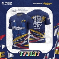 【Free Custom Name & Number】New Design 1957 Independence jersey for Unisex Malaysia Outdoor Sports Su