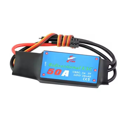ESC Bidirectional 12A/20A/30A/40A/50A/60A/80A Brushless ESC for Remote Control Ship Pneumatic Underw