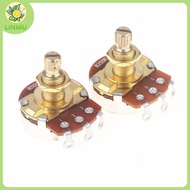 [LINMU] 1Pcs Guitar Potentiometer Pot Low Torque And Low Noise Smooth Feel Brass Shaft A500K A250K B