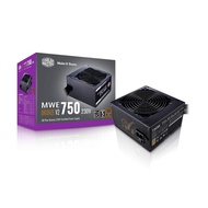 Cooler Master MWE 750 Bronze V2 230V 80 Plus 750W 2400 RPM Power Supply -  MPE-7501-ACABW-BLK